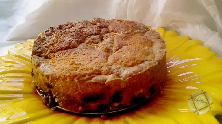 Blueberry Muffin Breakfast Cake Served